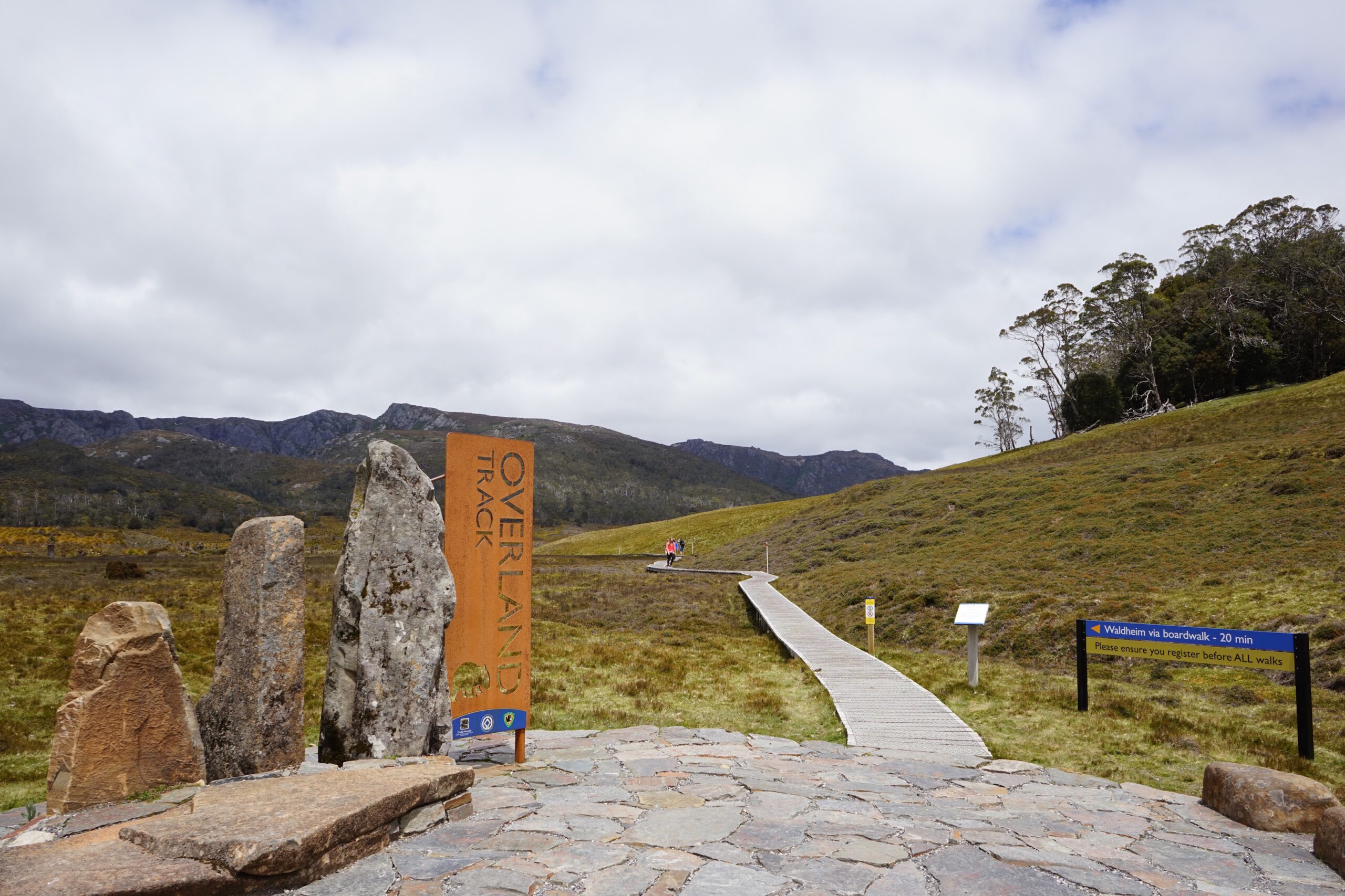 Board walk Cradle Mt Tasmania