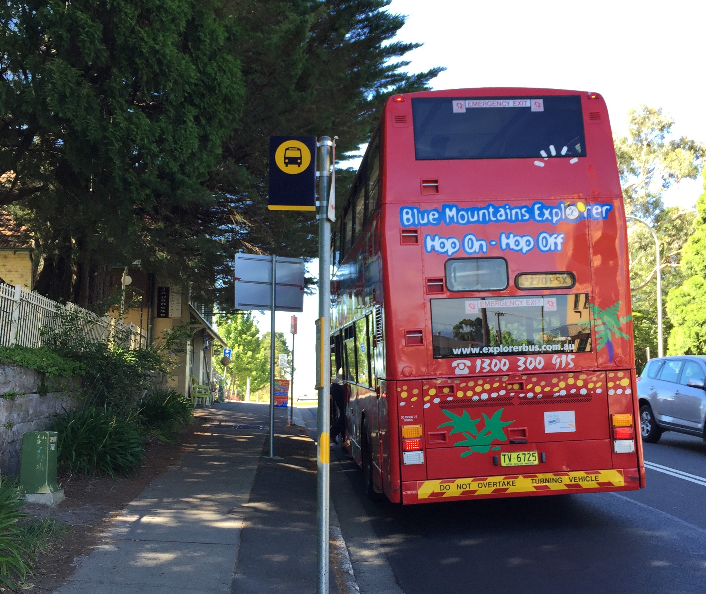Blue Mountain Australia Bus