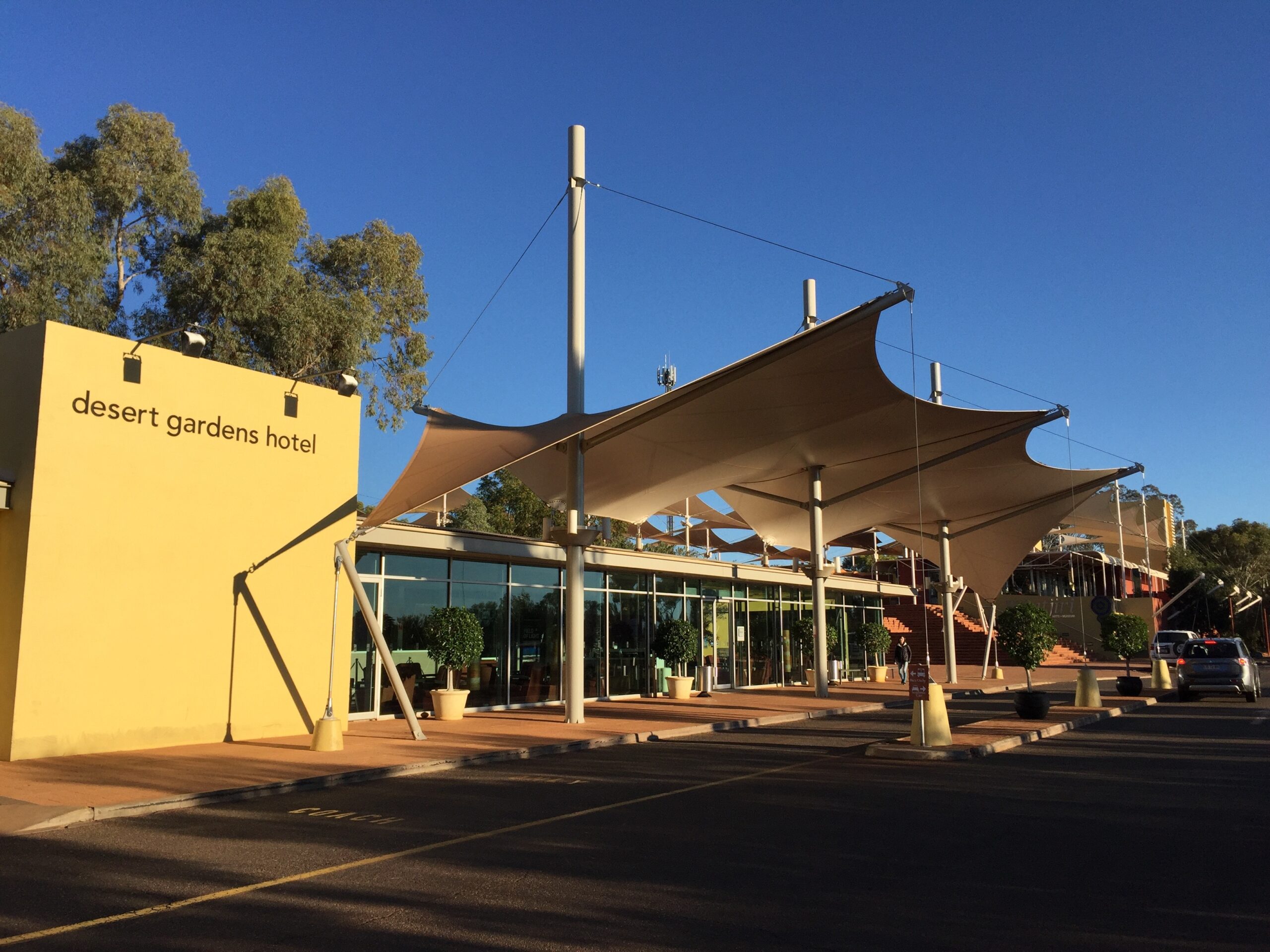 Desert Gardens Hotel Entrance