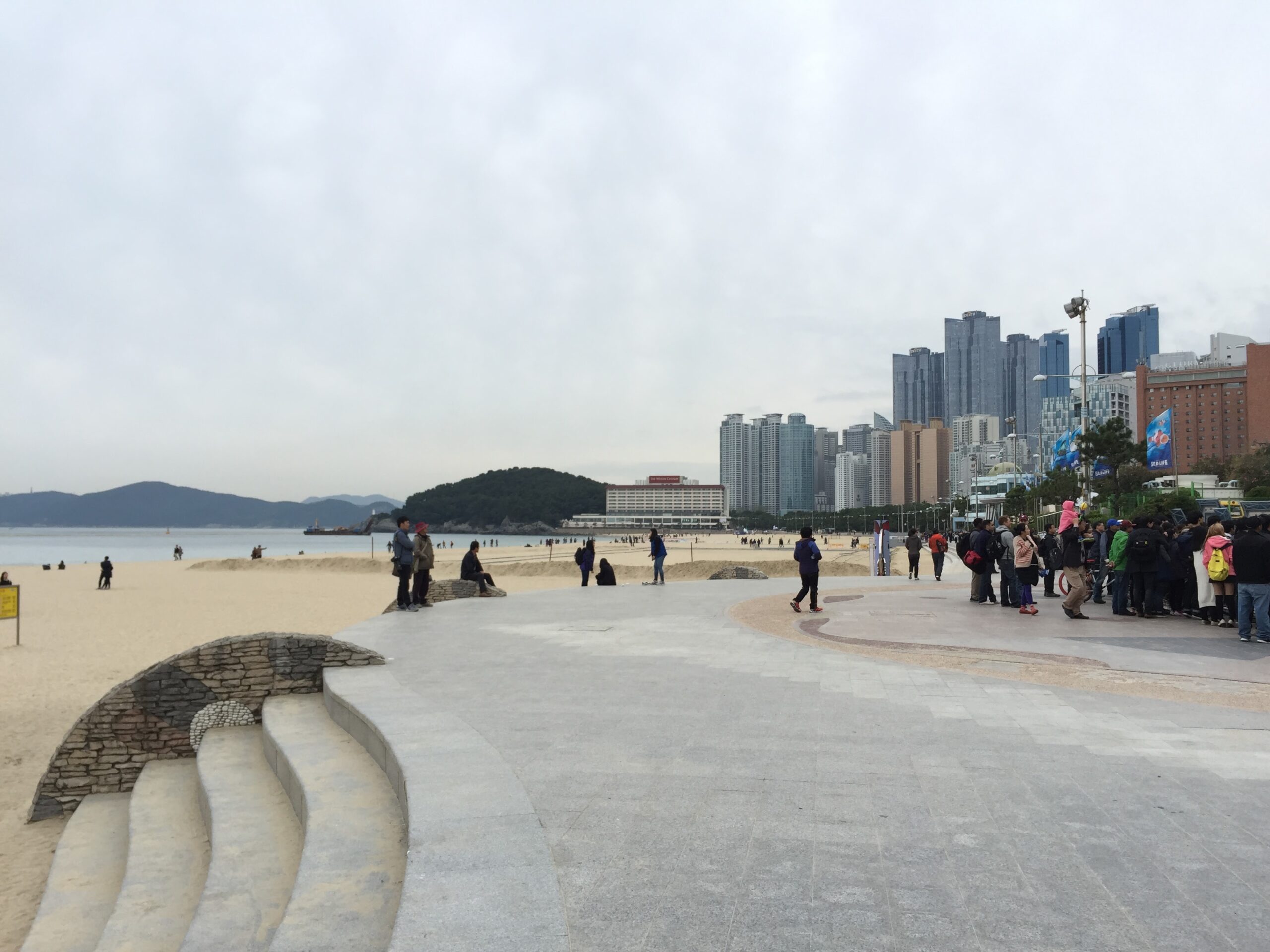 Haeundae-Beach Busan Korea