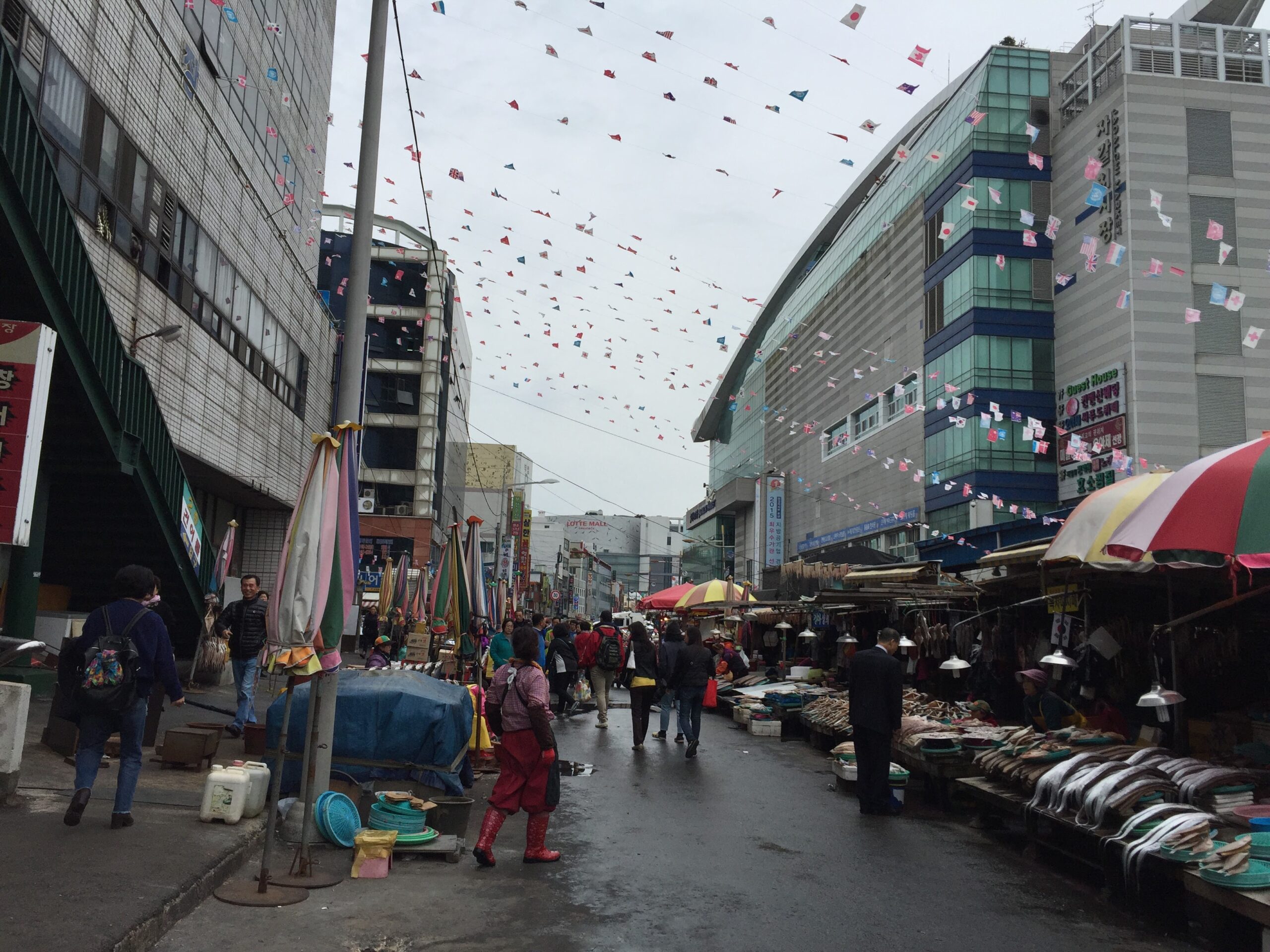 Jagaluchi-Market Busan Korea
