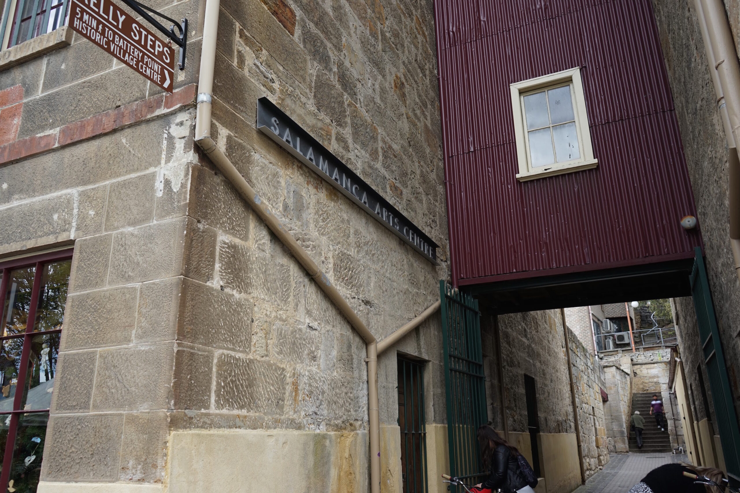 Kelly Steps Entrance Hobart