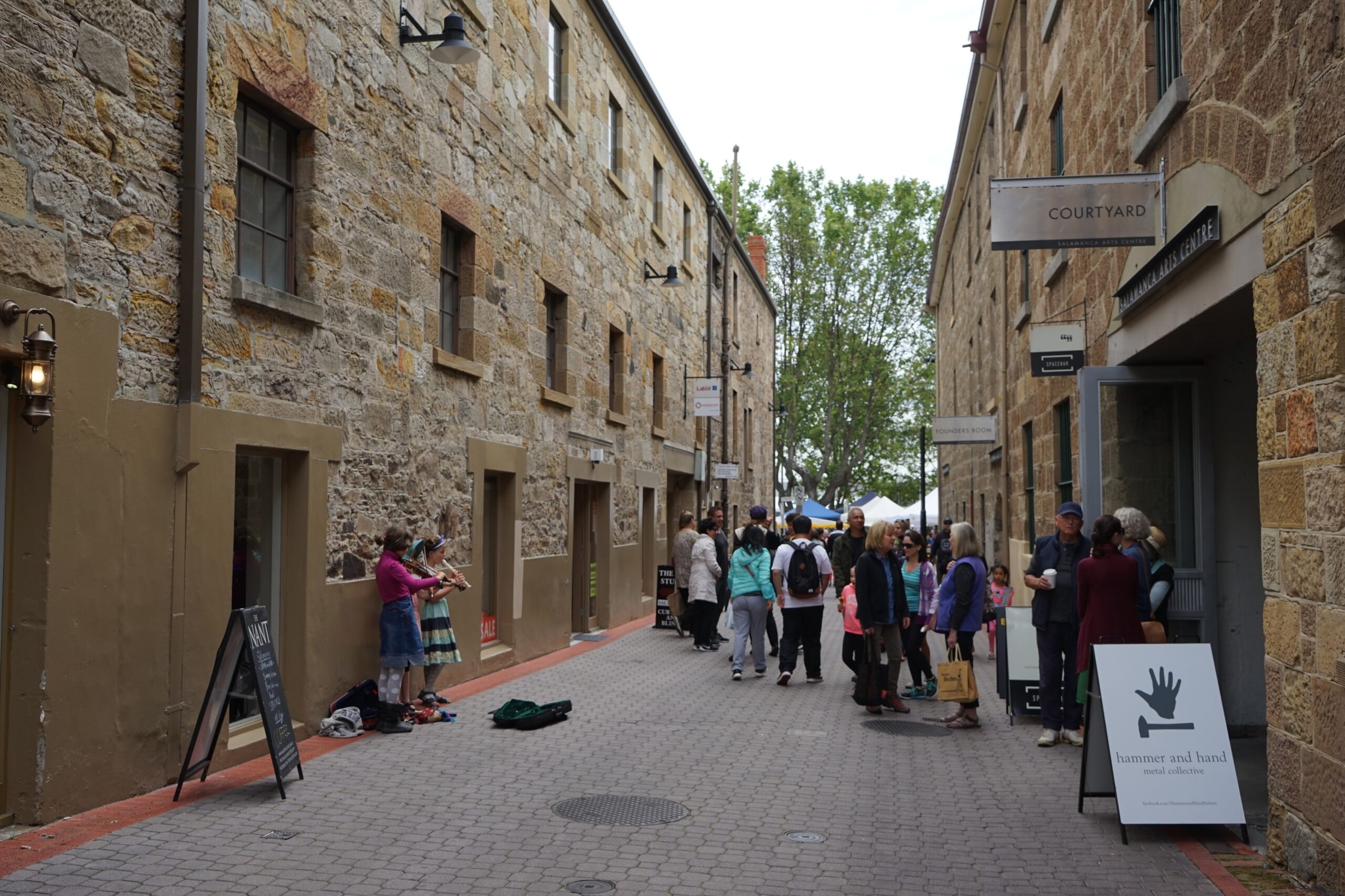 Salamanca Market Hobart Tasmania