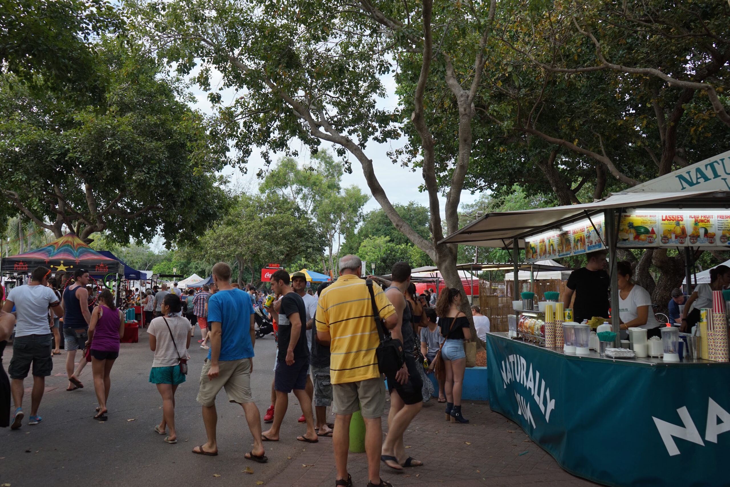 Stall fruit juice mindl beach