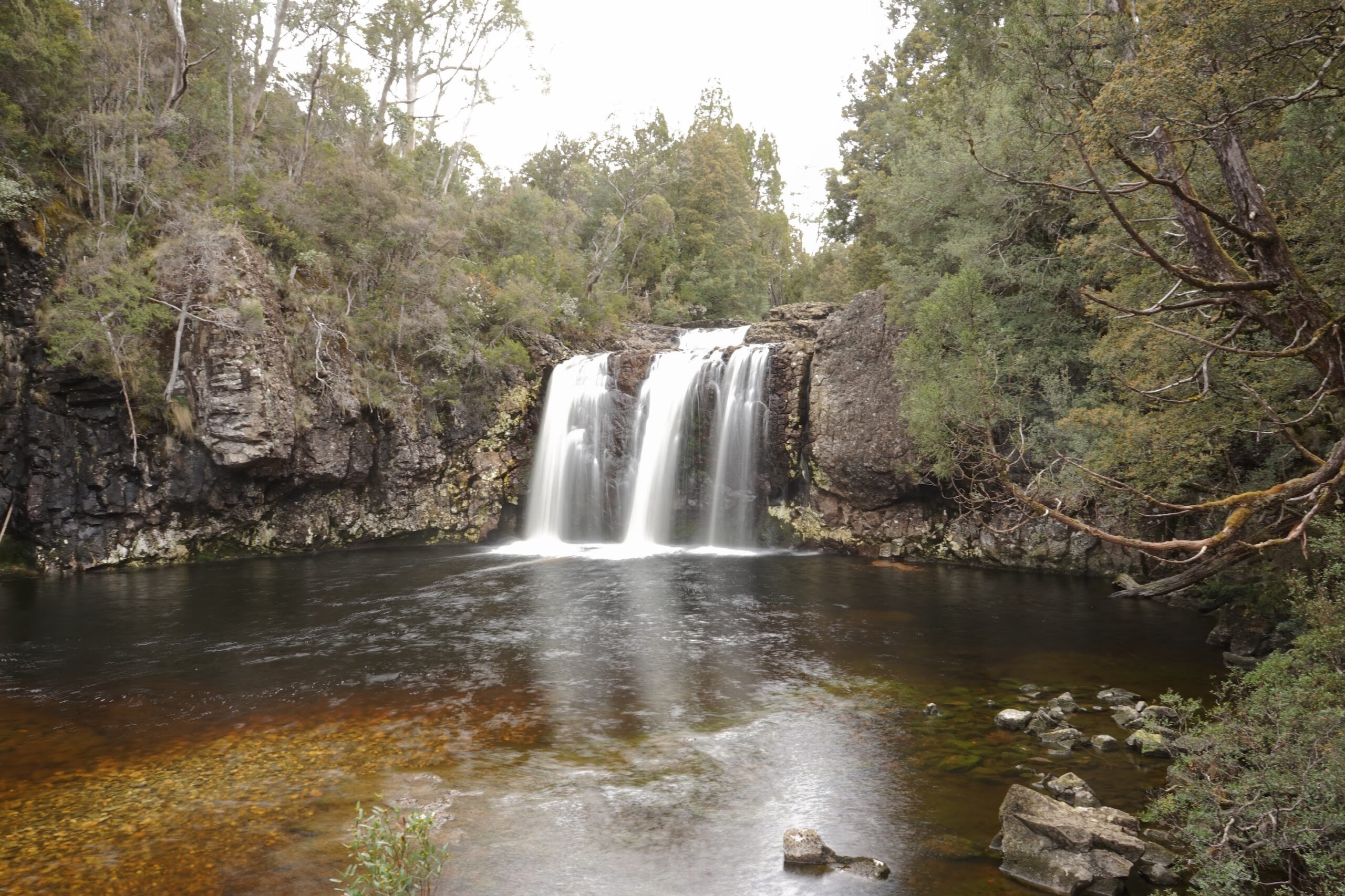 waterfall Cradle Mt Tasmania