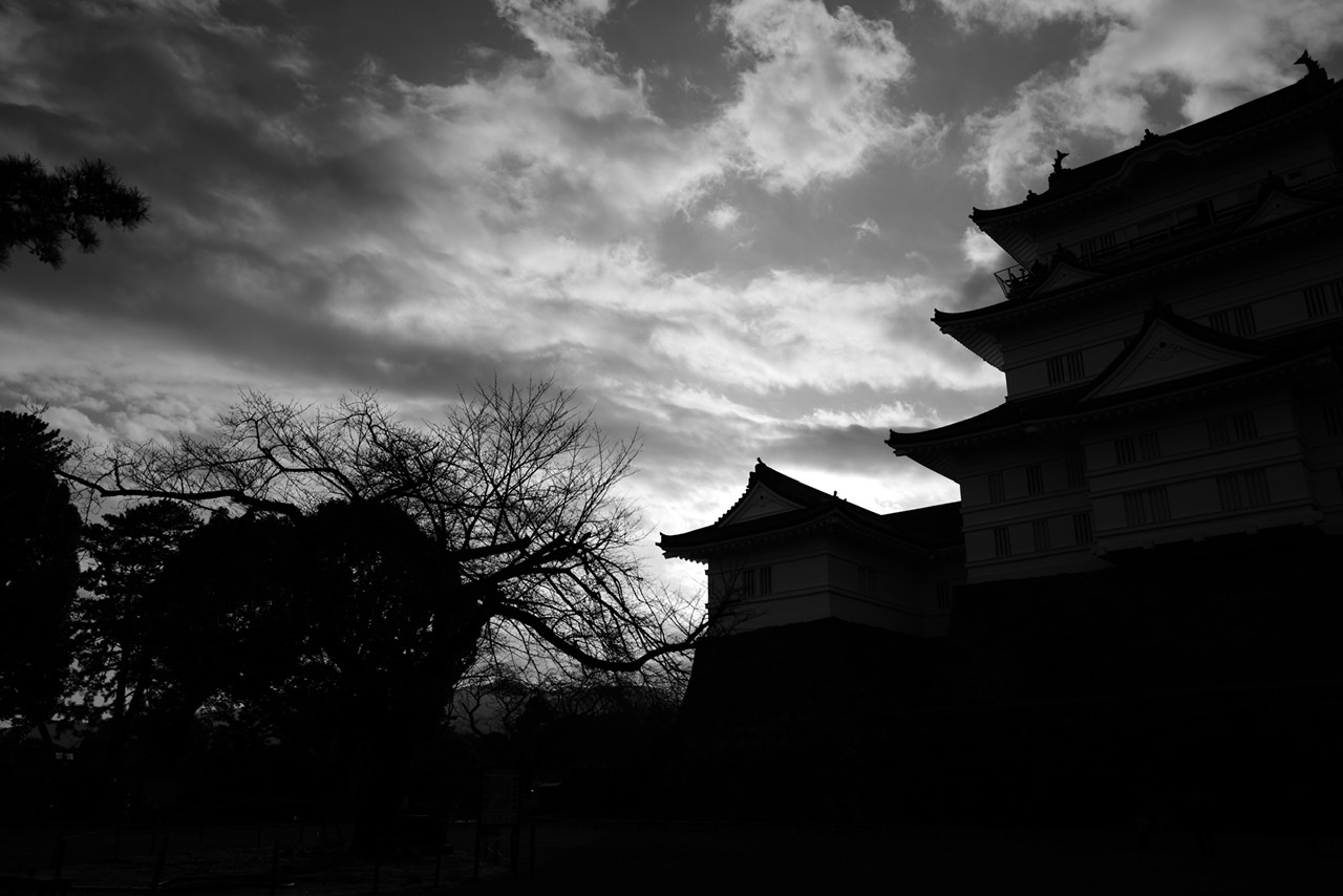 Monochro Odawara Castle Kanagawa