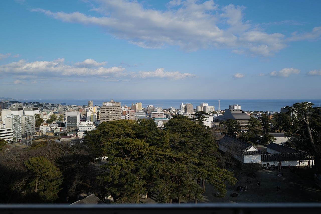 View from Odawara castle