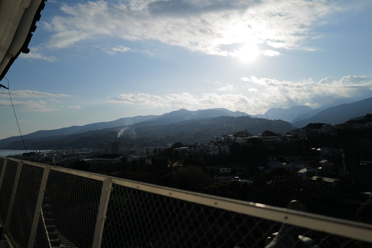 View from Odawara castle