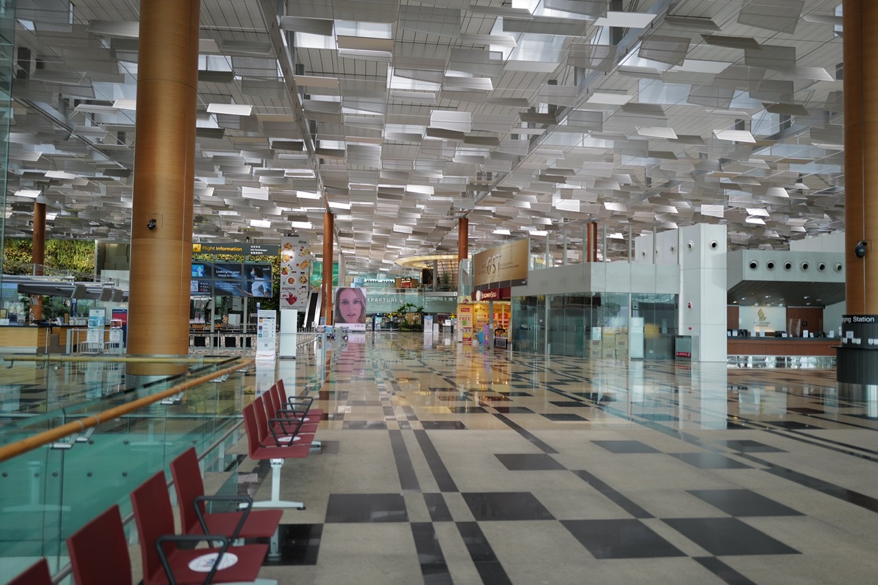 Changi Airport under COVID19