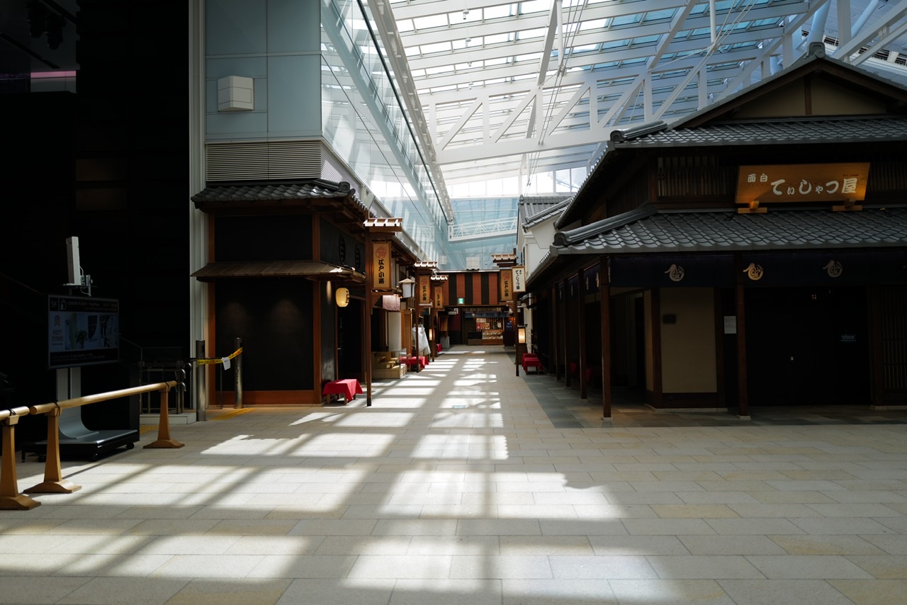 Haneda international terminal under COVID19